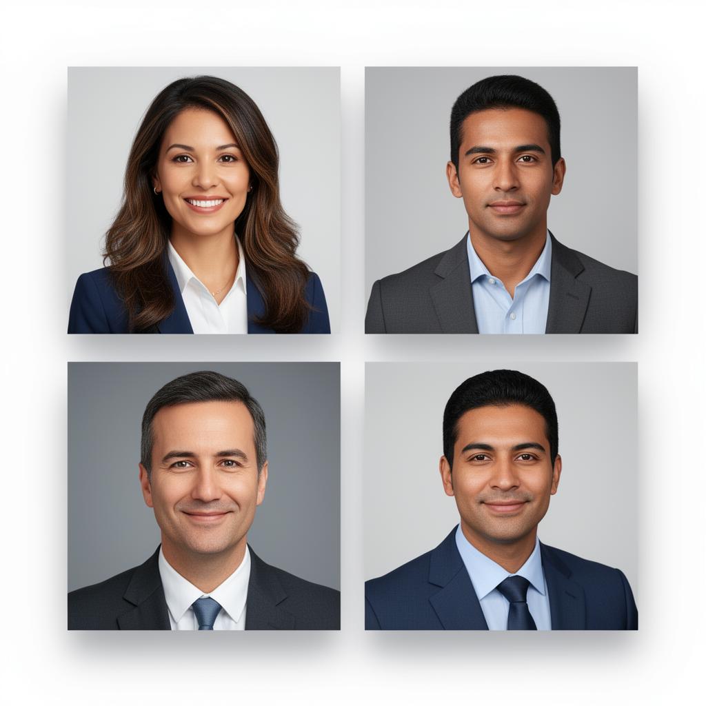 Professional AI-generated headshots